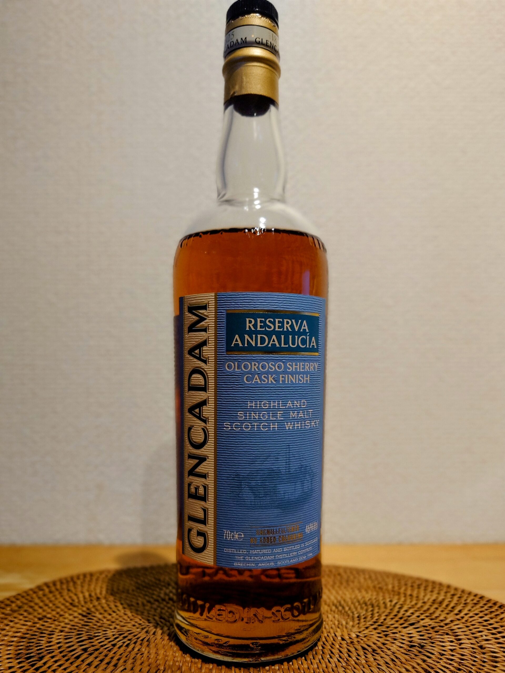 グレンカダム レゼルヴァアンダルシア & 10年(箱無し) グレンカダム レゼルヴァアンダルシア – ひろりんパパのウイスキーブログ