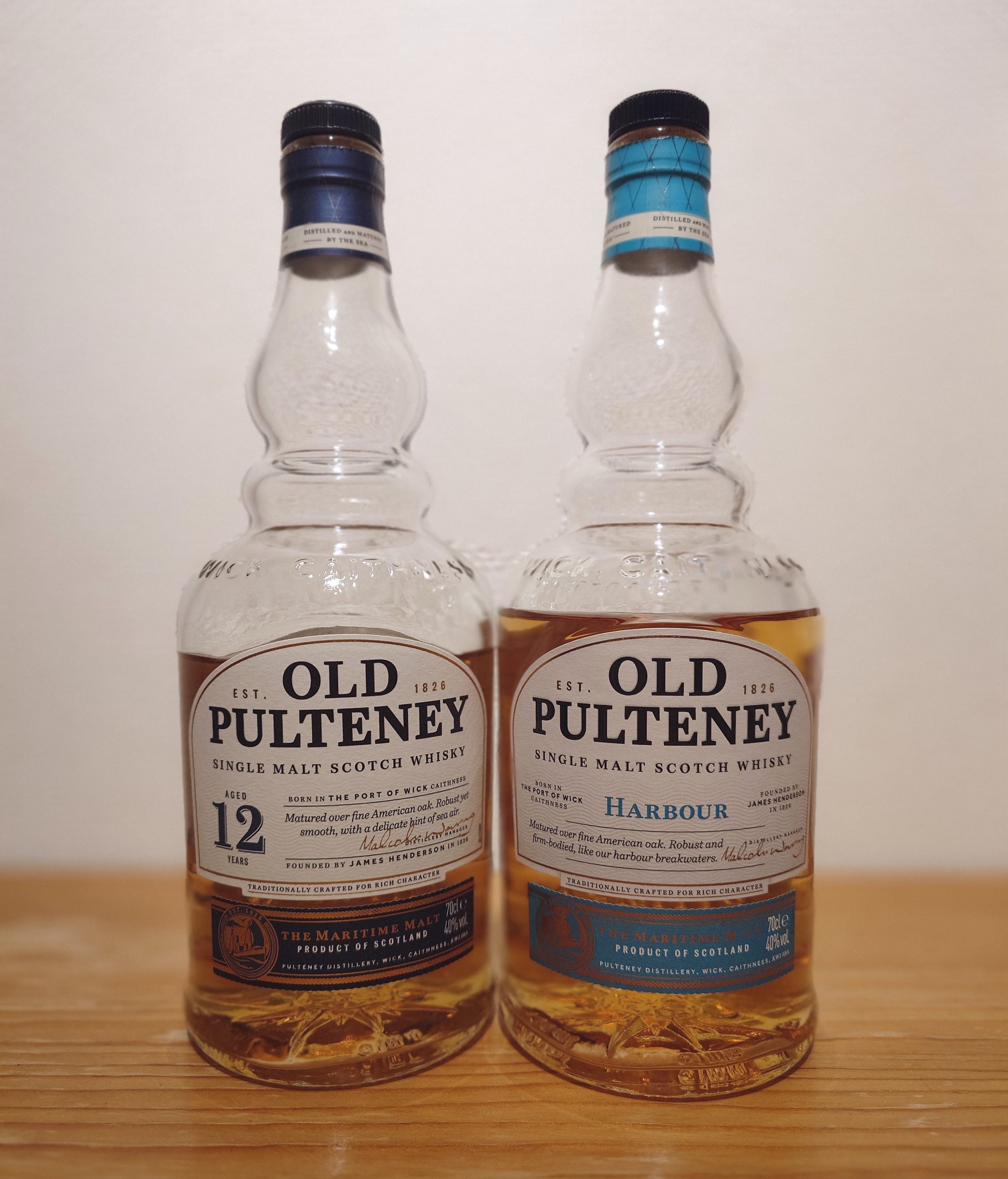 オールドプルトニー ハーパーとプルトニー12年2本セット(両方正規品) ほぼ同価格！？どっちを買えばいい！？オールドプルトニー ハーバー